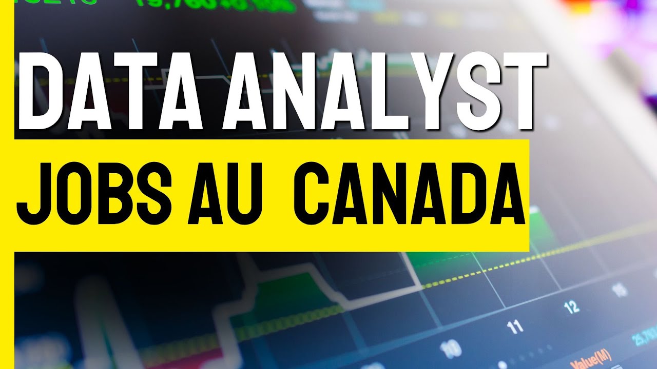Data Analyst jobs au Canada 2024 | Marché du travail