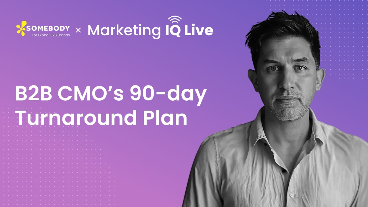 The 90-Day Turnaround for a New Marketing Leader