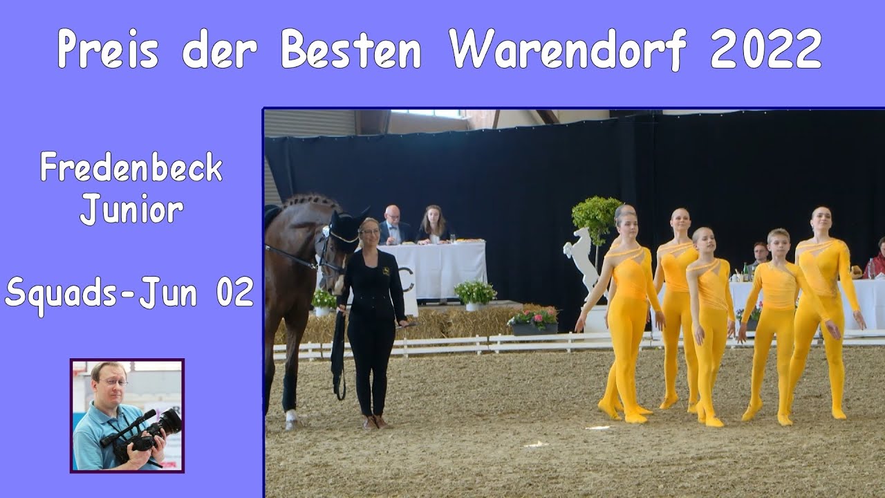 Fredenbeck Junior - Squads-Jun 02 - Preis der Besten Warendorf 2022