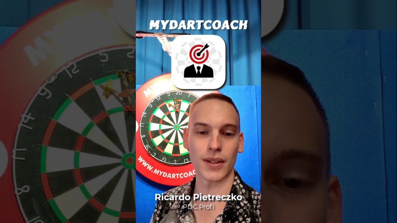 Darts app used by PDC Professional Player