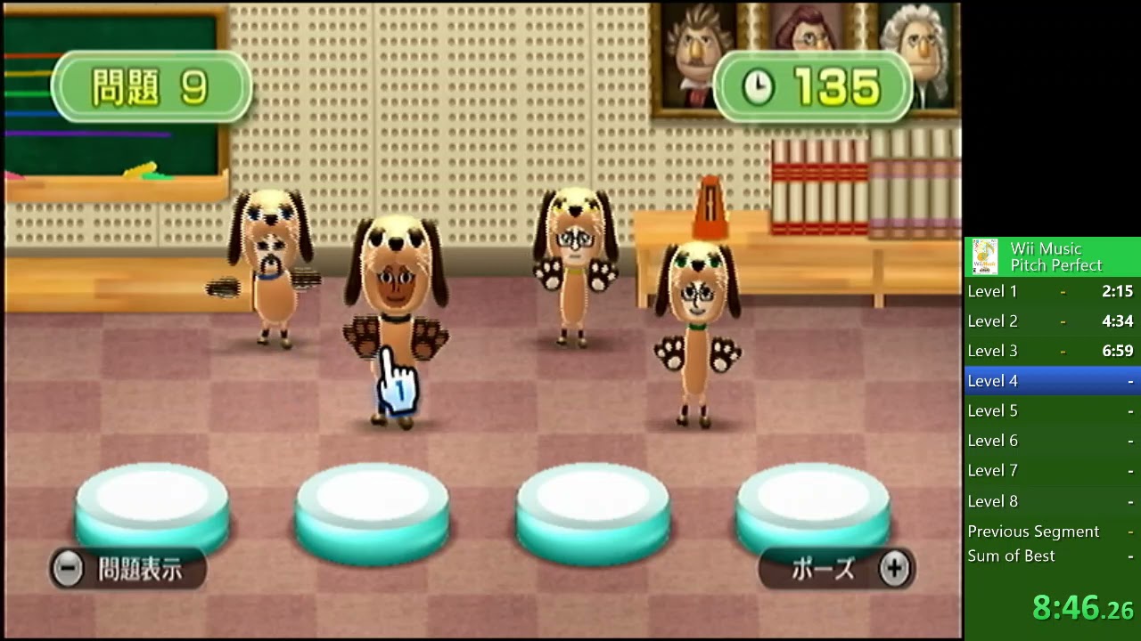 【Speedrun/RTA】Wii Music Pitch Perfect / キキミミ in 19:48.98