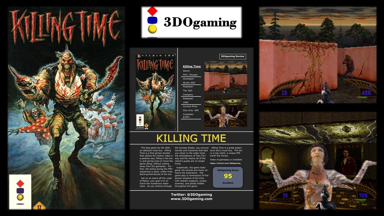Killing Time (3DO) Gameplay