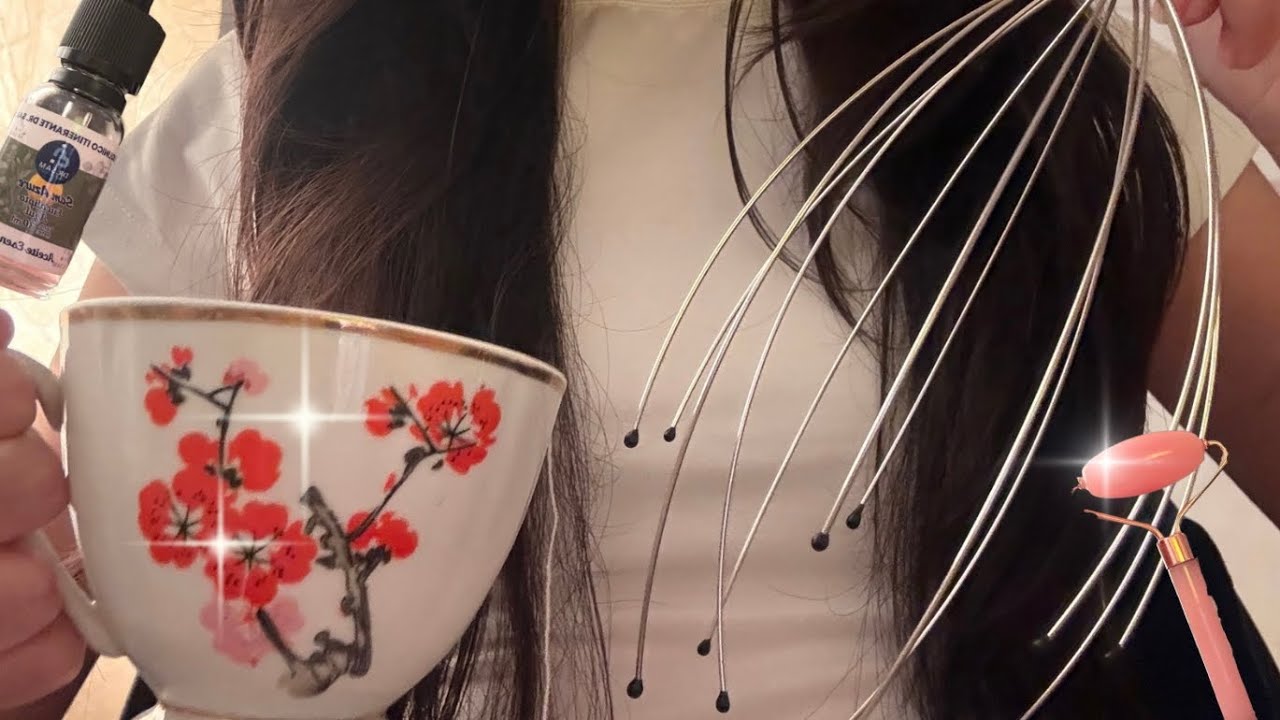 ASMR cuidándote (ataque de ansiedad) 🍵🪮