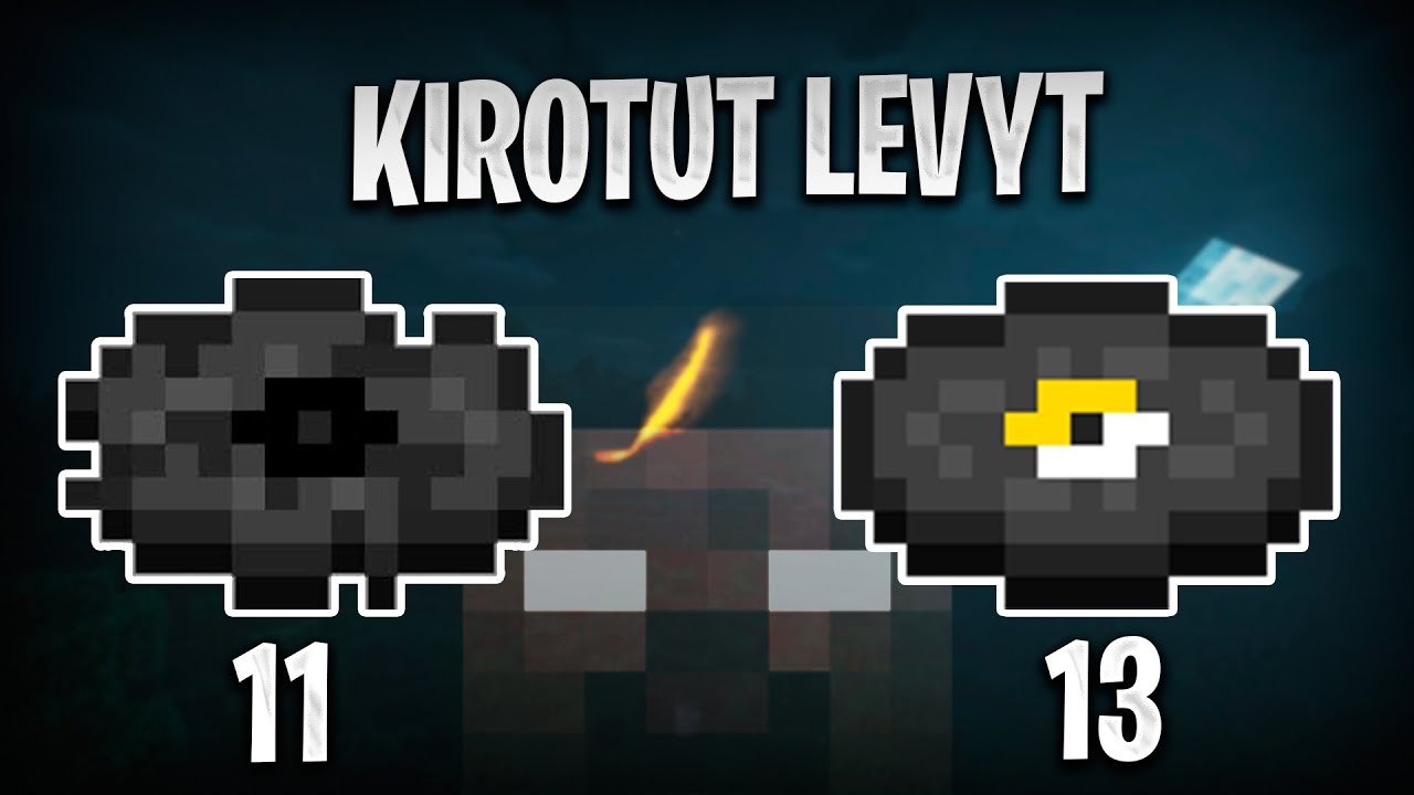 MINECRAFTIN KIROTUT MUSIIKKILEVYT