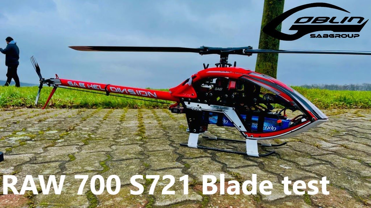 SAB RAW 700 NEW S721 BLADE TEST | PASCAL LIPKE