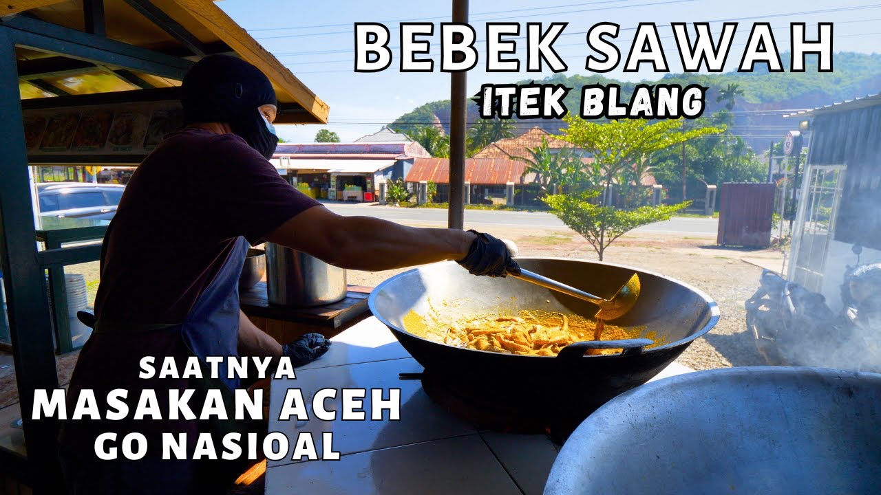 Menikmati Gulai BEBEK SAWAH (Itek Blang) Kelezatan Aceh yang Mendunia