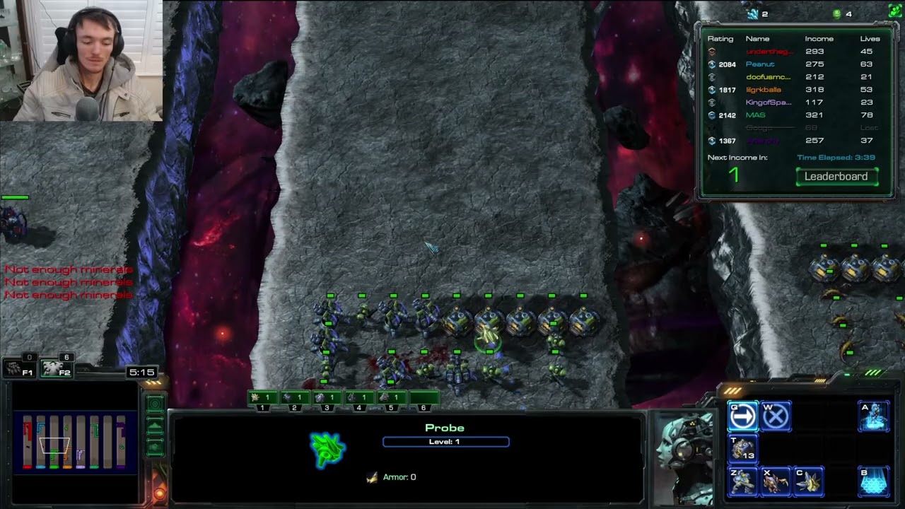 Restarting Line Tower Wars Defense Career SC 2 Mods/Warcraft 3