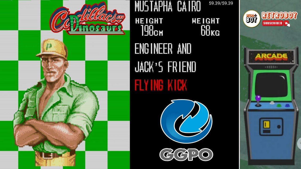 Classic Beat 'Em Up Returns! Cadillacs and Dinosaurs on GGP0 Emulator (No Lag)