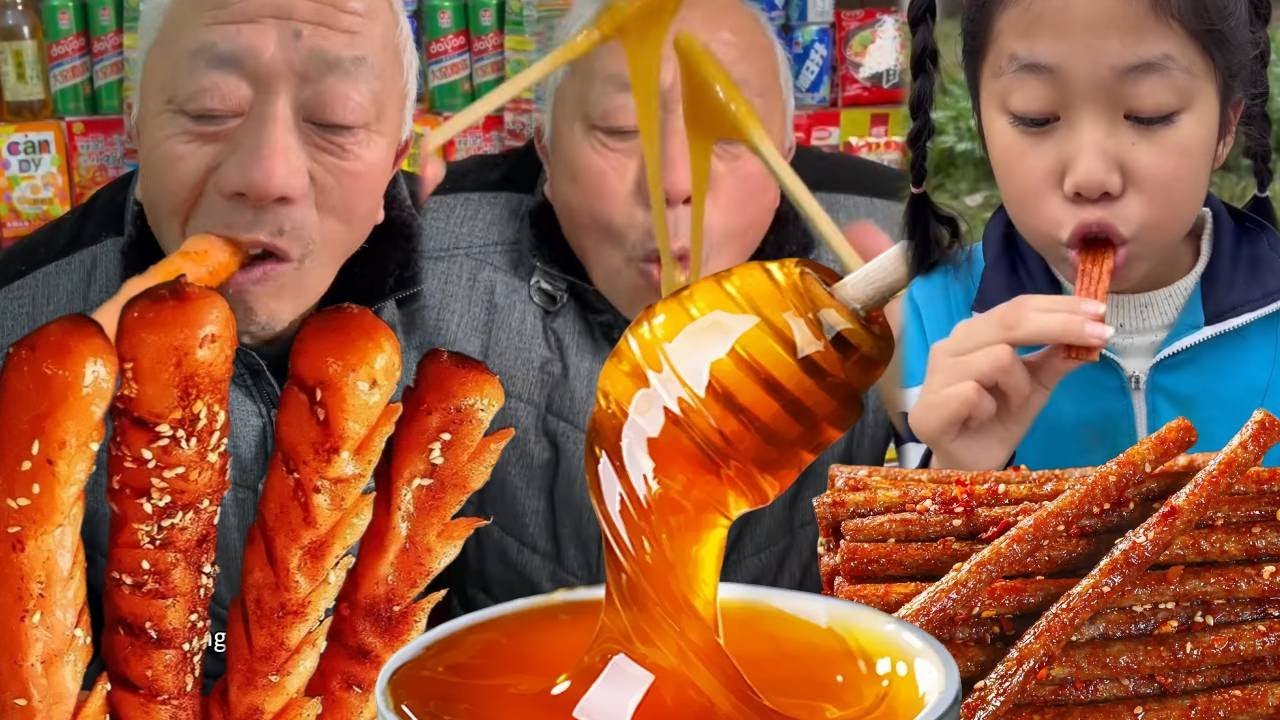Kumpulan video TikTok camilan Tiongkok jaman dulu, kompilasi camilan Tiongkok masa kecilEP737