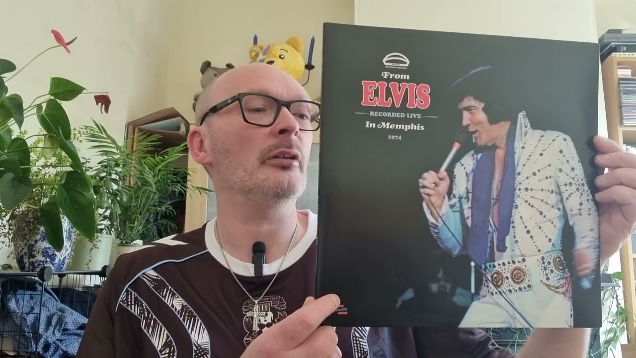 Распаковка альбома Элвиса Пресли «From Elvis Recorded Live In Memphis 1974» #elvis #elvispresley ...