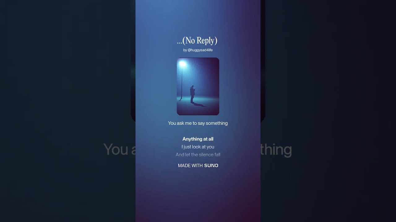 …No Reply#aimusic #sunoai #lovesong