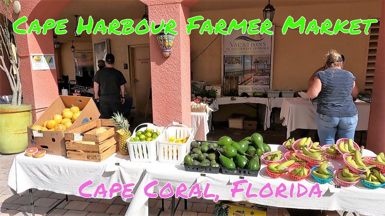 What's Cape Coral Florida Living all about. Checkout Cape Harbour Farmer Market