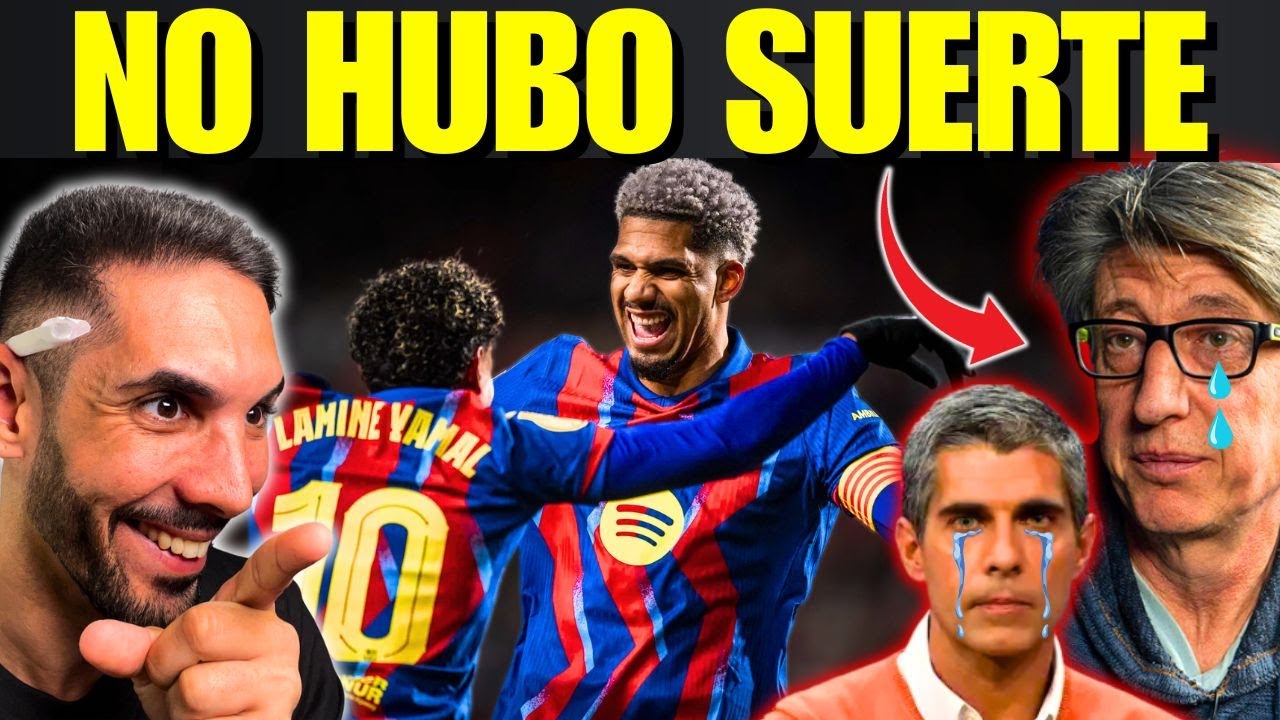 El BARÇA DESTRUYE a JUAN CARLOS RIVERO y VENCE al ALBACETE con GOLAZO de ARAUJO y LAMINE