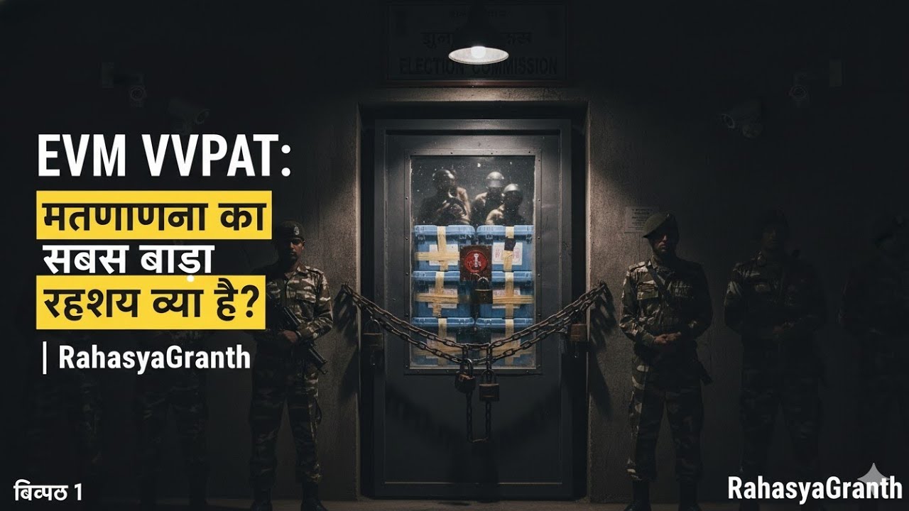 EVM VVPAT: मतगणना का सबसे बड़ा रहस्य क्या है? | RahasyaGranth