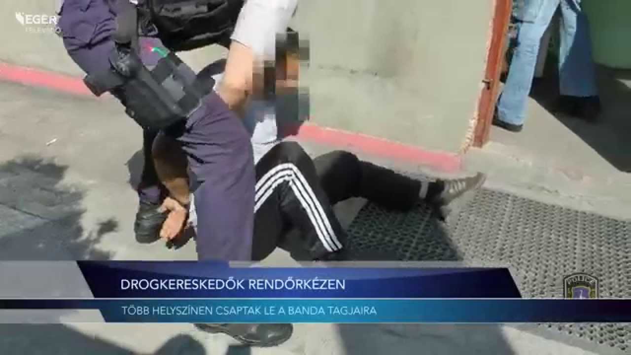 Drogkereskedők rendőrkézen - 2014.06.06.