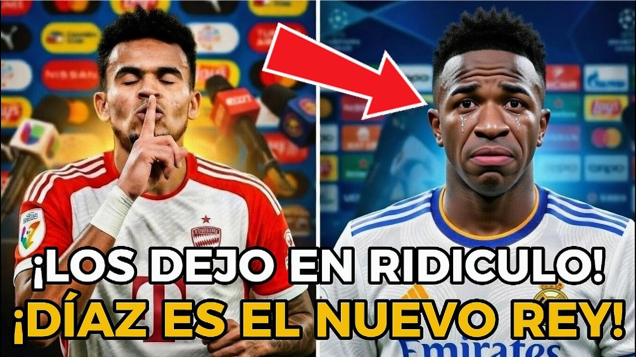 🚨😱 ¡ÚLTIMA HORA! Luis Díaz DESTROZA a Vinicius y Mbappé. Es el MEJOR del MUNDO.