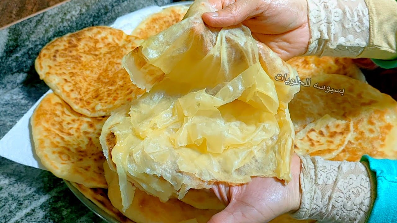 حصري👌بطريقه عبقريه وجديده الفطير المشلتت الفلاحي بدون  توريق أو تعب او فرد هتحضريه وانتي مغمضه