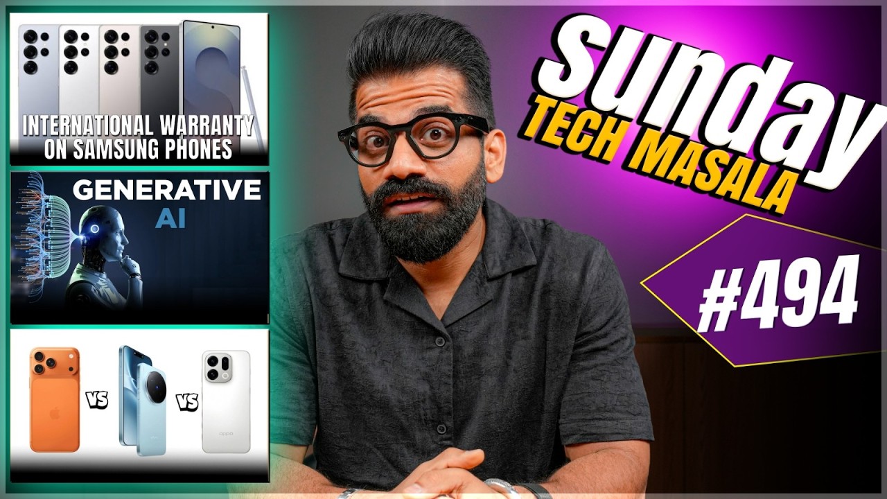 Samsung International Warranty | Best Camera Phone? | Gen AI? | STM #494 | Technical Guruji🔥🔥🔥