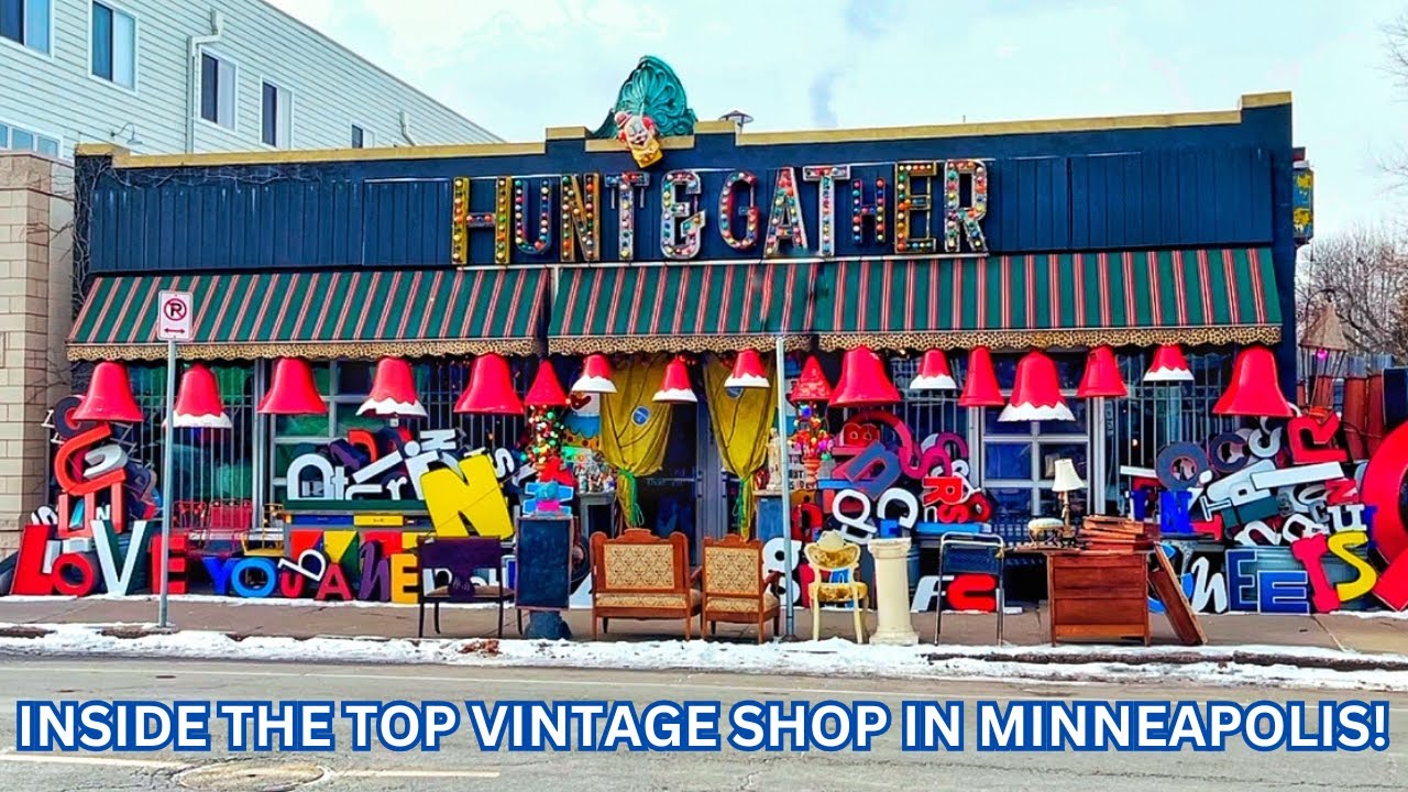 Minnesota's Coolest Vintage/Antique Store: Treasure Filled, Artsy, Charming and Quirky!