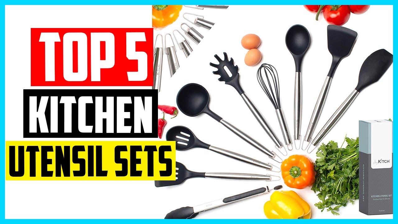 Top 5 Best Kitchen Utensil Sets In 2025 – Silicone and Stainless Steel