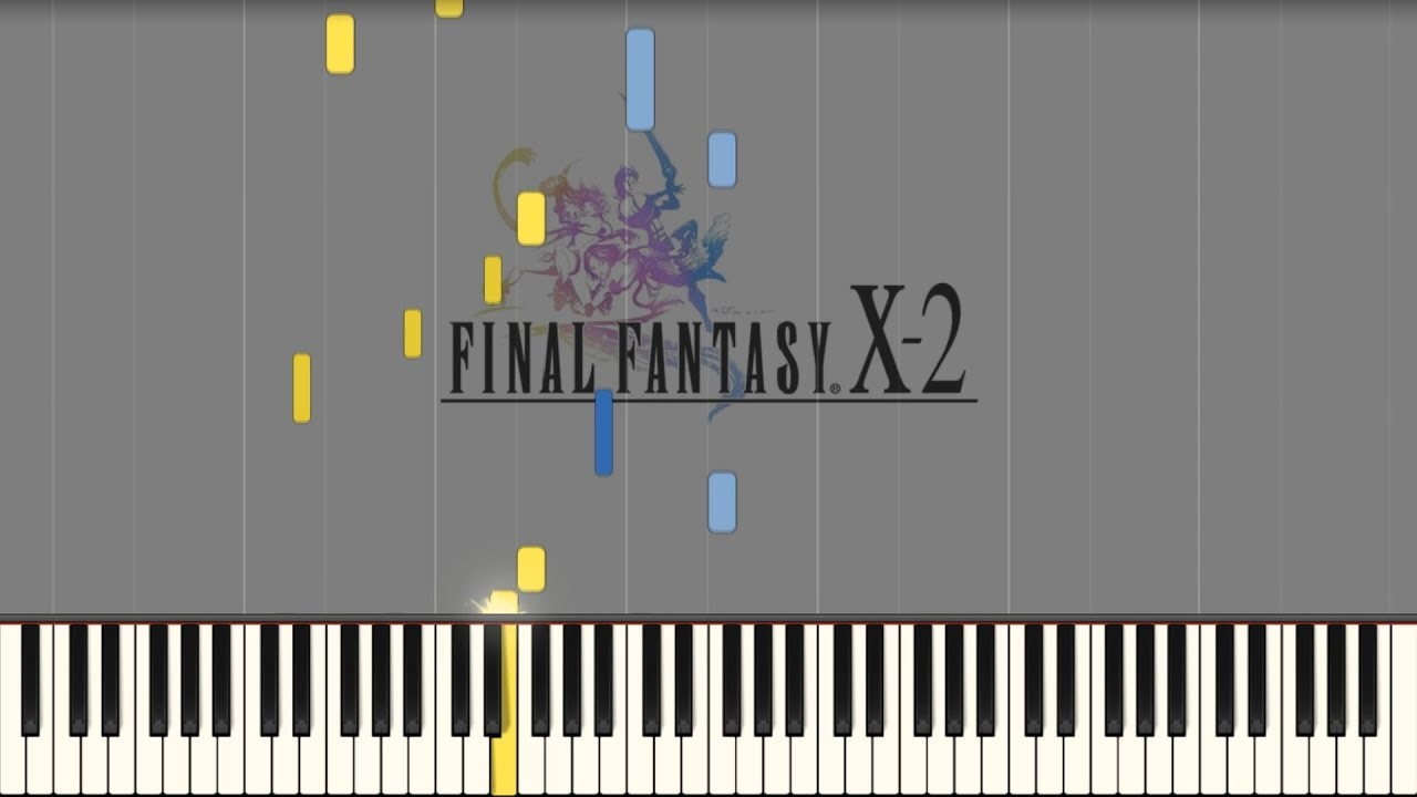 Eternity - Memory of Lightwaves ~ Final Fantasy X-2 (Synthesia Tutorial) | Piano Game Knight