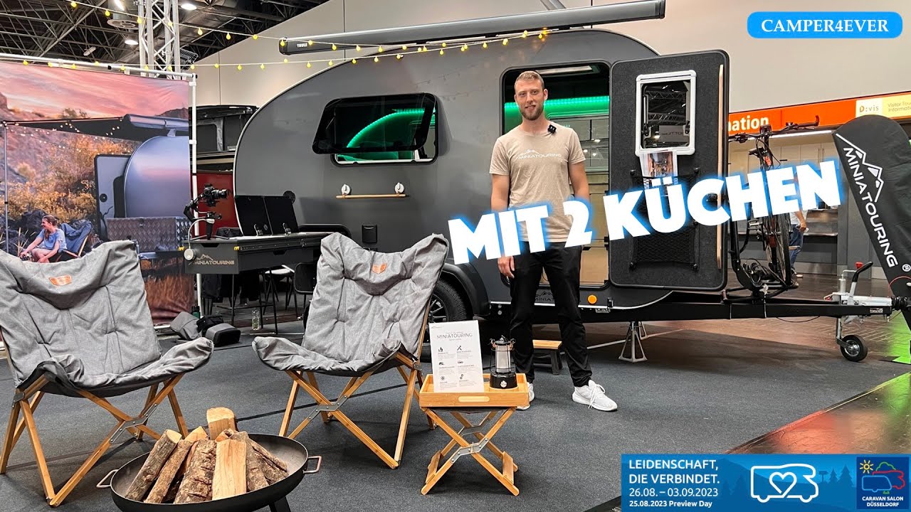 ❗️WELTPREMIERE❗️Der große Miniatouring - der etwas andere Wohnwagen👆Made in Germany