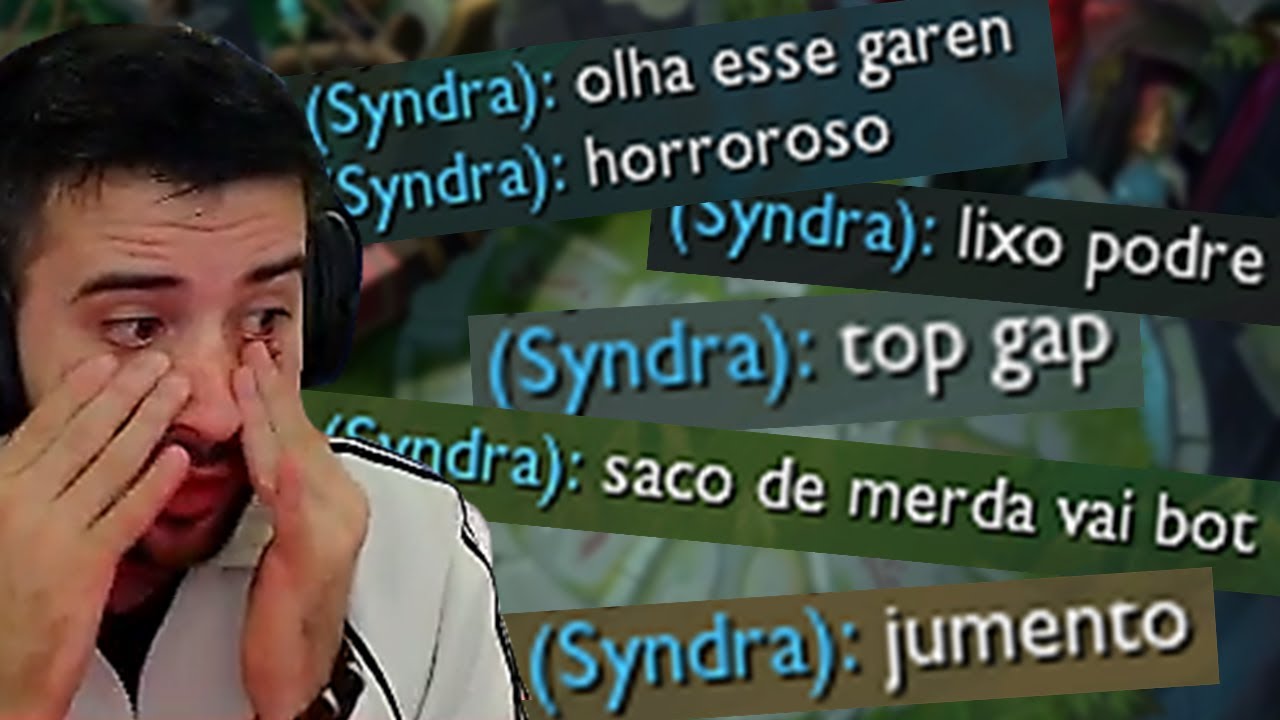TOMEI RAGE A PARTIDA TODA E CARREGUEI O HATER