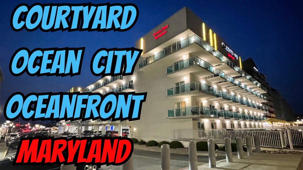 Courtyard Ocean City Oceanfront - Hotel Room 201 Tour