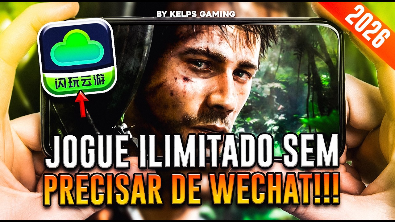 SEM WECHAT🟢 SAIU Novo CLOUD GAMING ILIMITADO sem FILA e com HORAS GRÁTIS (FlashPlay Cloud game)