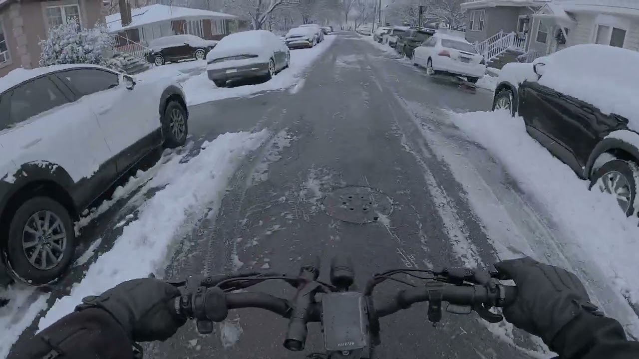 mtb winter ride NJ to NYC