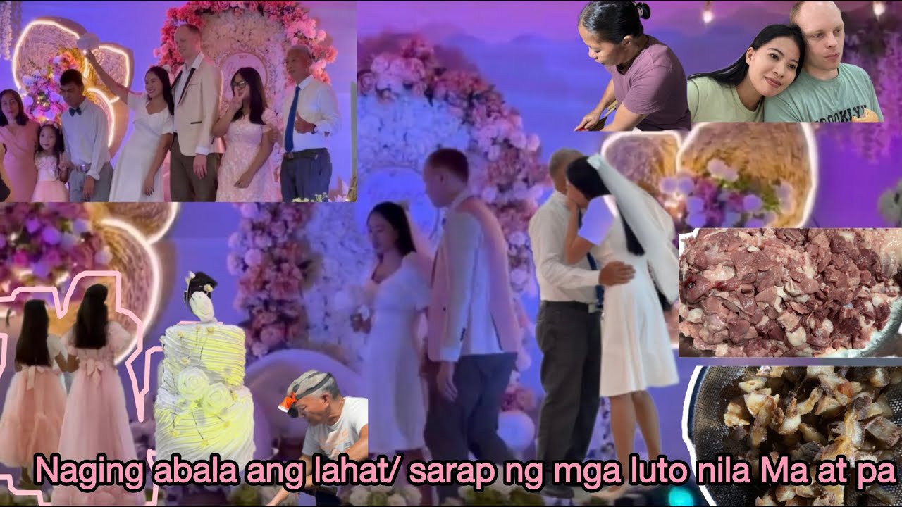 Reception sa Pinas/ kawawa si Izzing kandadulas sa putikan/ emotional sa father&daughter dance