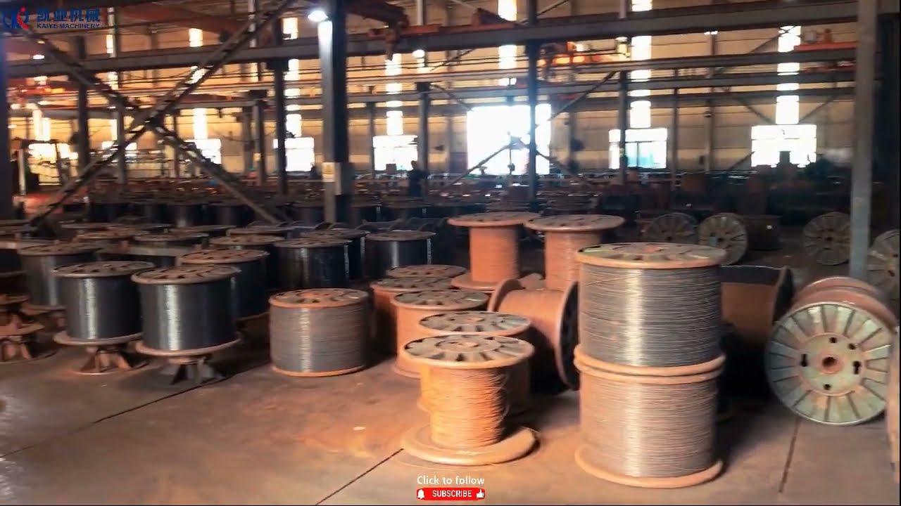 Линия по производству проволоки, оцинкованной горячим способом/Hot dip galvanized wire plant