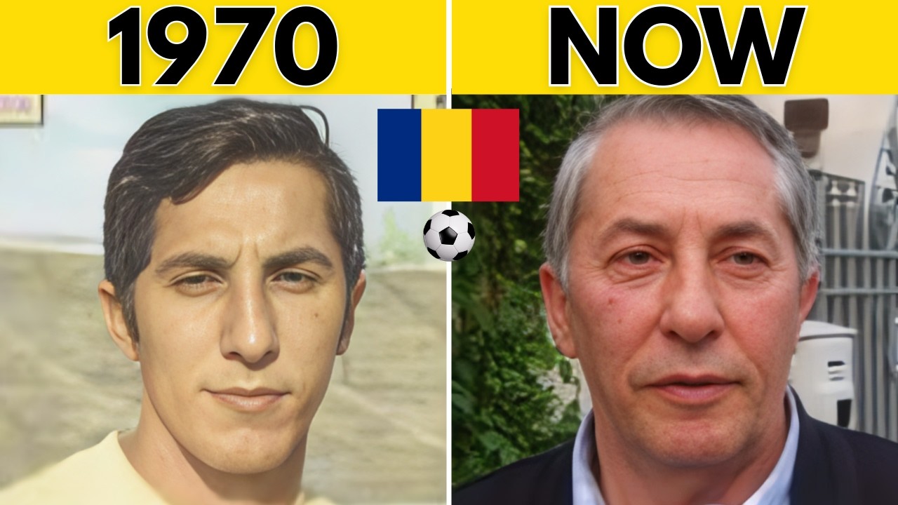 🇷🇴 Romania 1970 World Cup Players ⚽ Then and Now | Football Legends