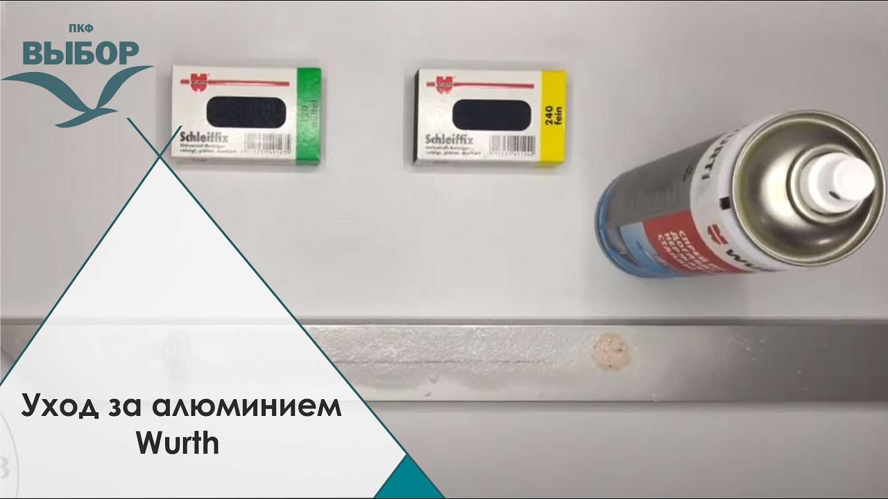Уход за алюминием Wurth