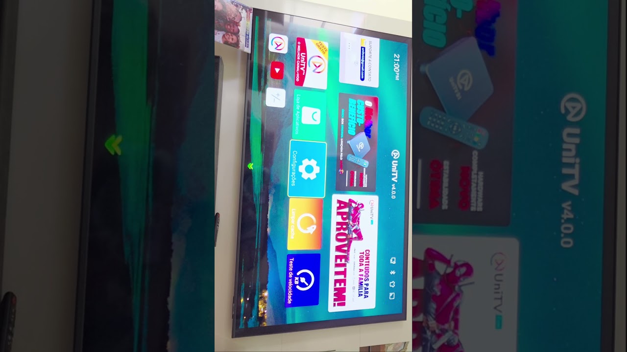 Tv box unitv s1 original 