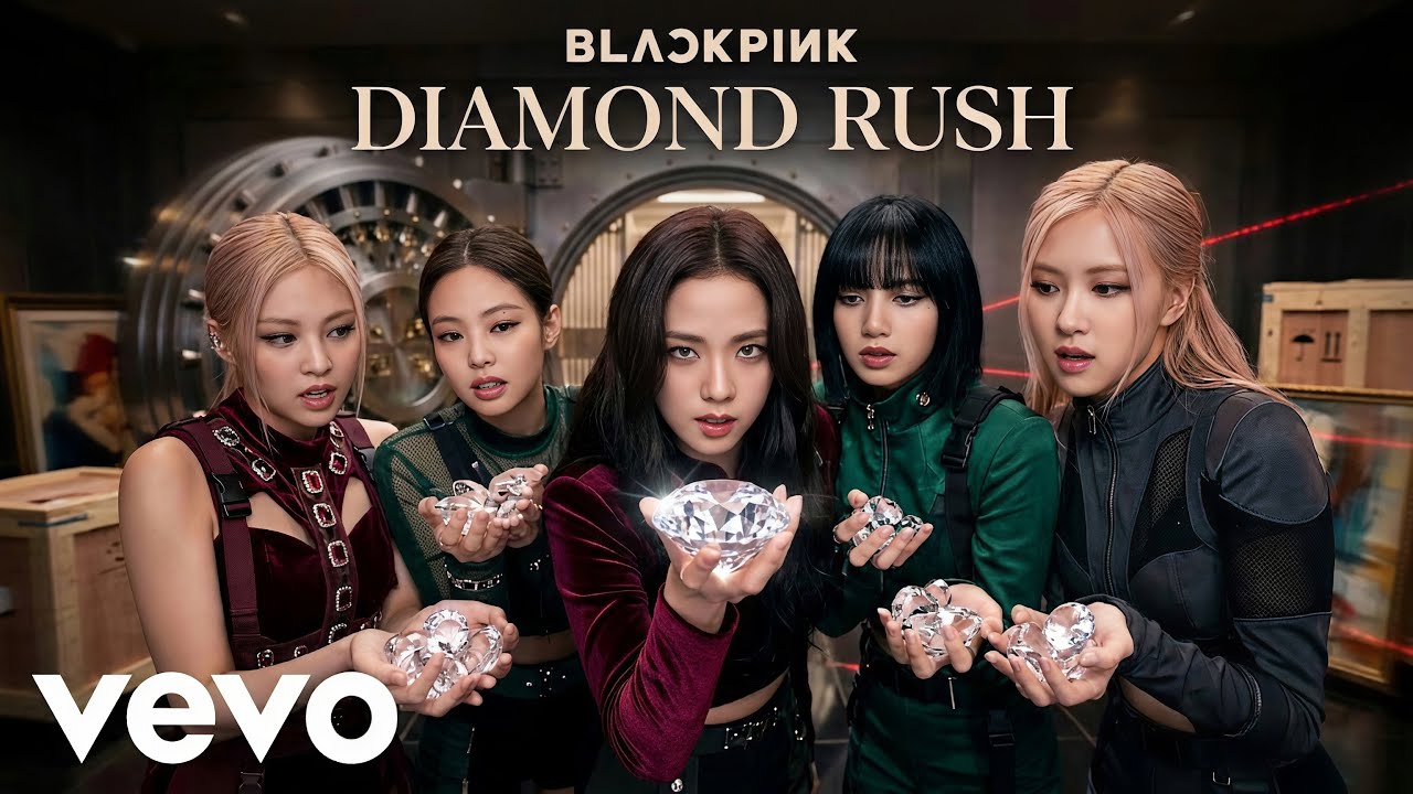Diamond Rush — BLACKPINK (JISOO, JENNIE, ROSÉ, LISA) | Official Lyrics Video 2026