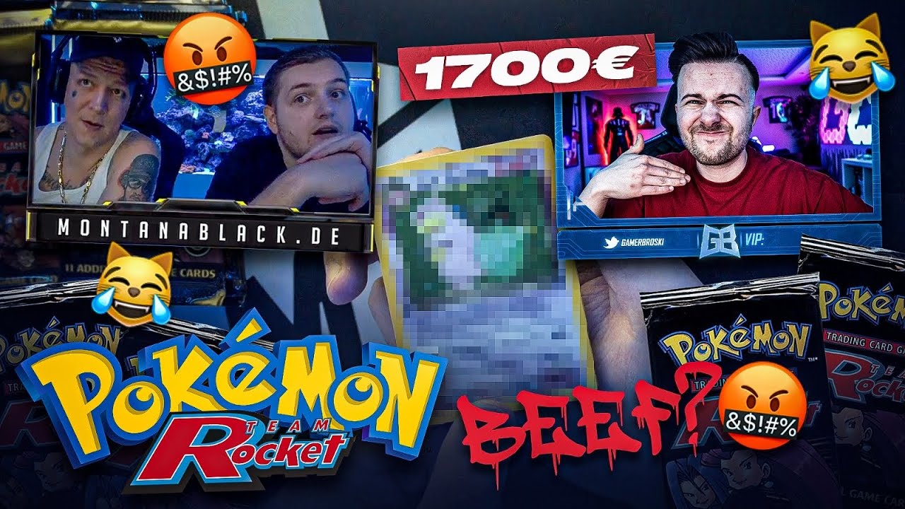 1700€ für 2 POKÉMON PACKS... 😬 Monte macht mies Auge 😡
