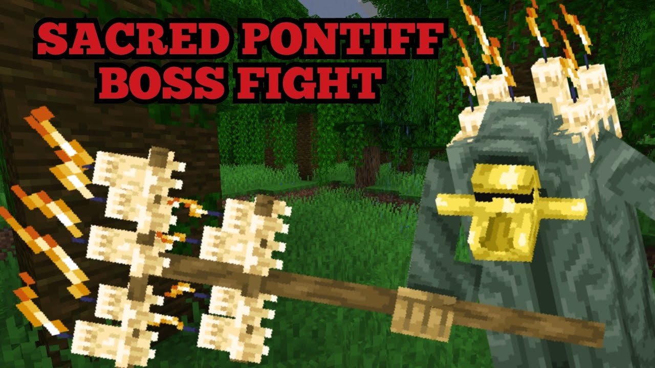 Minecraft Companions!: Sacred Pontiff Boss Fight ( 1.20.1 Mod )