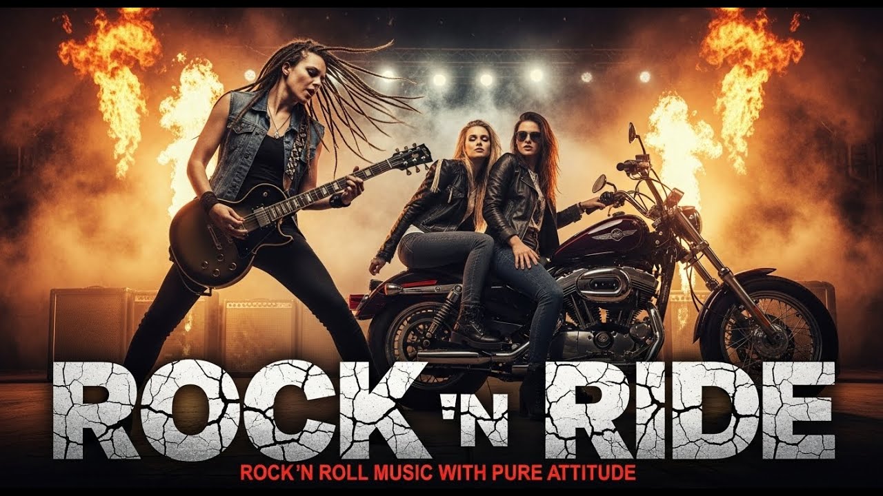 Best Music Rock n Roll 🎶 Rock n Ride 🎸 Rock n Roll Music with Pure Attitude