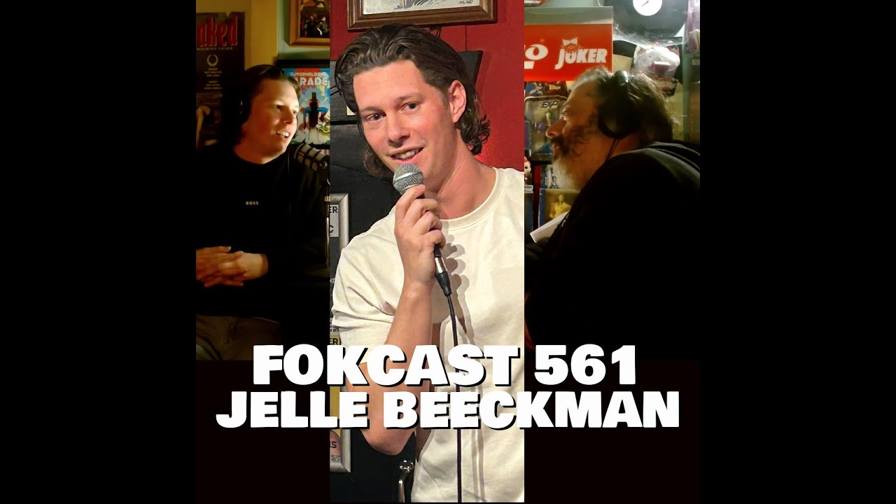 FOKCAST 561: Jelle Beeckman: The Messy Chef doet comedy!