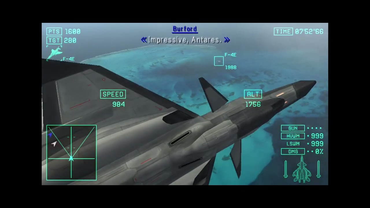Ace combat joint assault gameplay ---test video--- xfa-33 Fenrir gameplay (c:04)