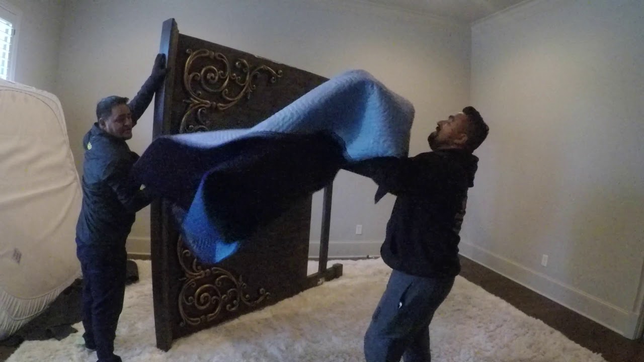 Moving a Huge Large  Bedroom Furniture in Flower Mound by Rescue Movers