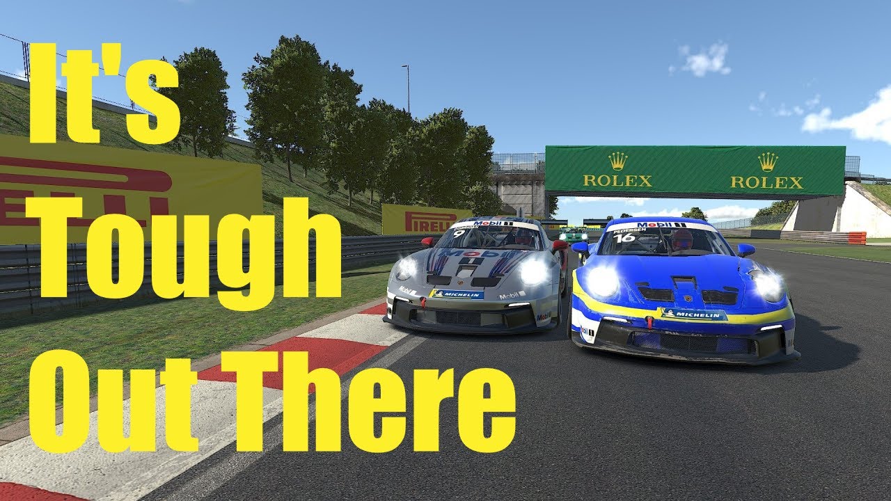 iRacing - Porsche Cup - Hungaroring - It's Tough Out There