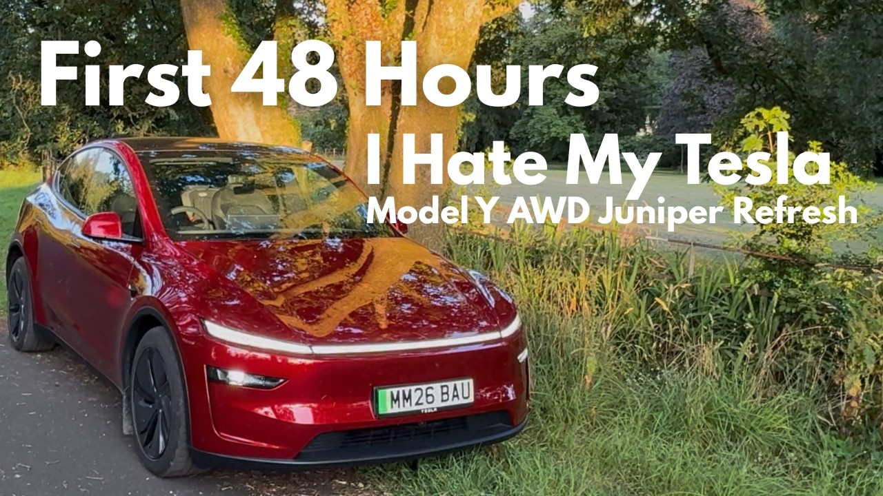 Tesla Model Y First 48 Hours Review: I Hate It (Juniper AWD Refresh 2026)