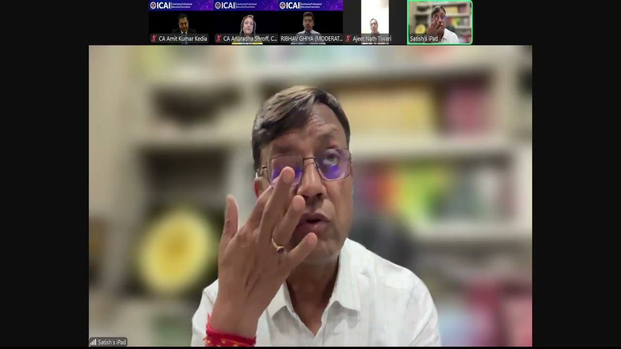 Webinar on “Opportunities for CA Professionals in IFSC GIFT City and in Singapore” - 06062025