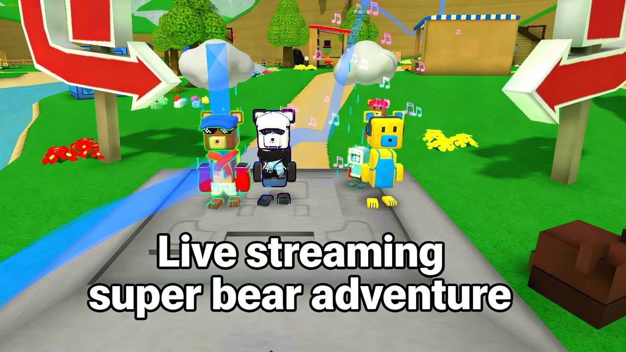 Malam Jum'at Mabar Super Bear Adventure bareng Sabbih Gaming