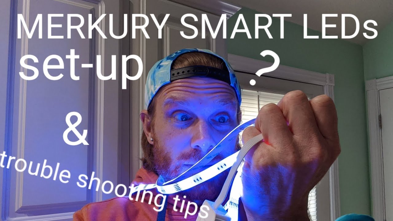 Merkury Smart LED light strip! unboxing and how to set up