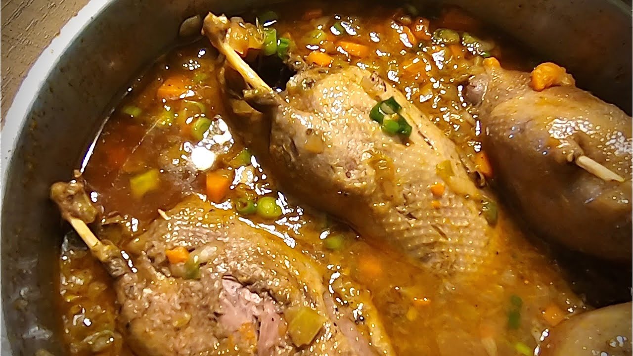 Slow Braised Wild Duck | Poppa Earle's Recipes