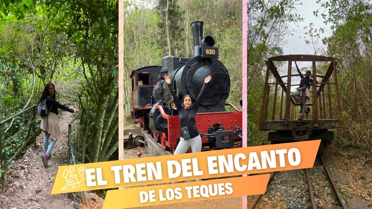 El tren del Encanto en los Teques