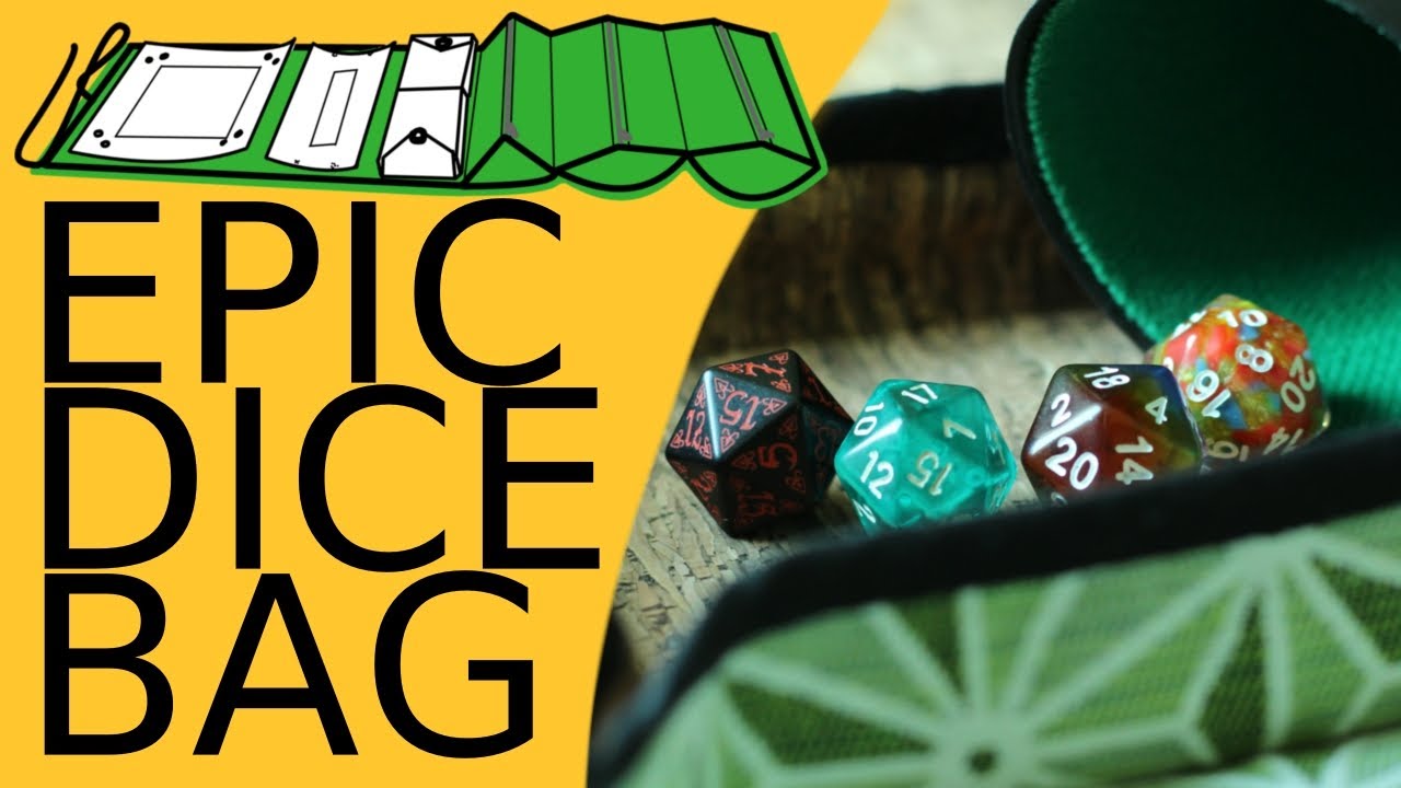 How to sew an epic dice bag